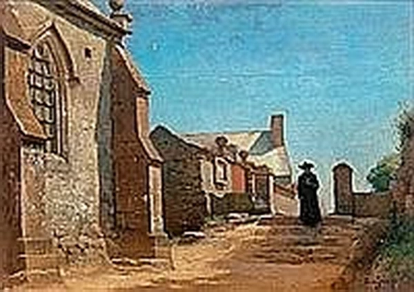 Eero Järnefelt - 138, Veduta di villaggio